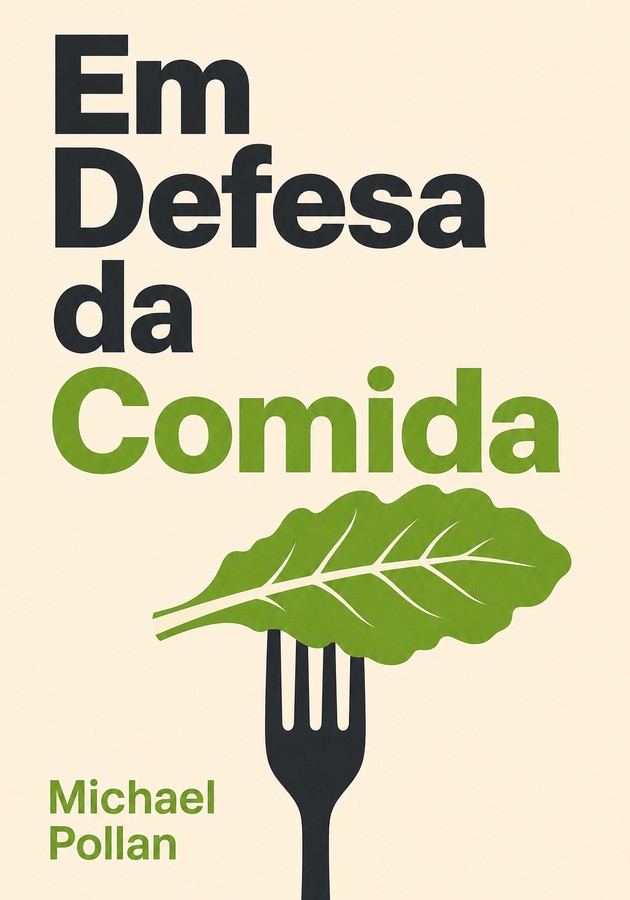 Capa do livro Em Defesa da Comida , de Michael Pollan — resumo e resenha crítica no 12min