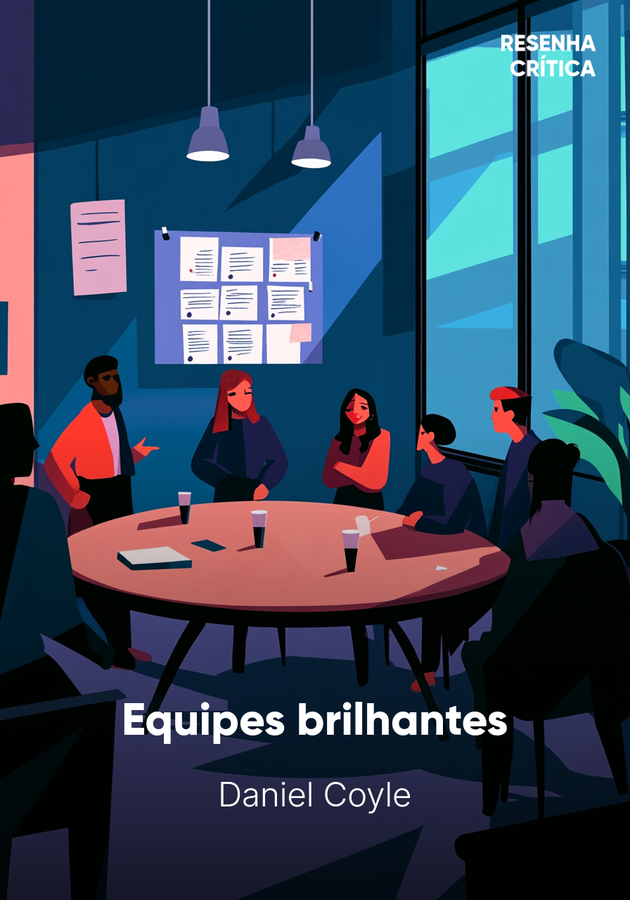 Capa do livro Equipes brilhantes, de Daniel Coyle — resumo e resenha crítica no 12min