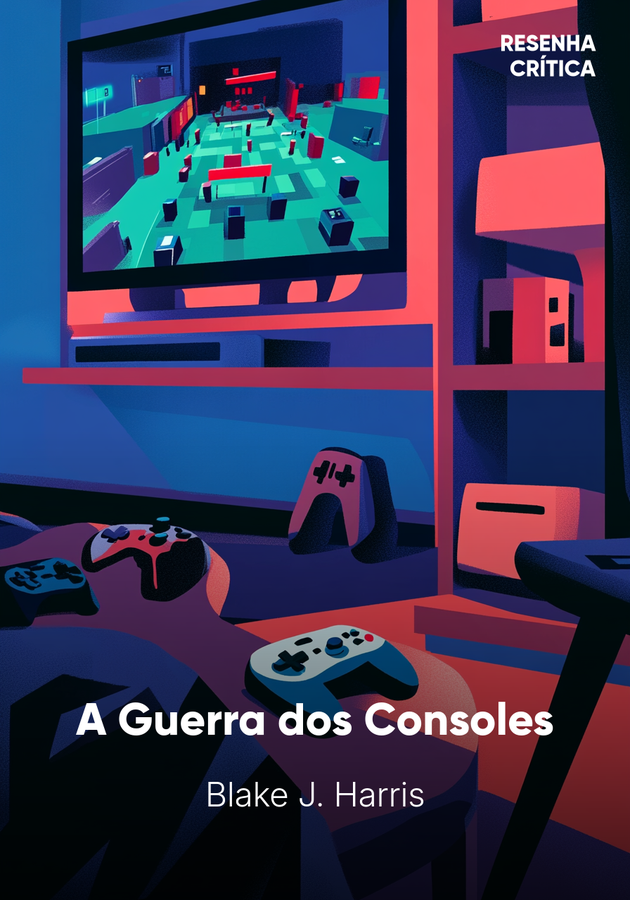 Capa do livro A Guerra dos Consoles, de Blake J. Harris — resumo e resenha crítica no 12min