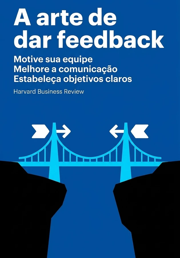 Capa do livro A arte de dar feedback, de Harvard Business Review  — resumo e resenha crítica no 12min