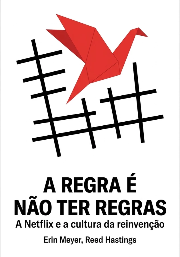 Capa do livro A regra é não ter regras: A Netflix e a cultura da reinvenção, de Erin Meyer — resumo e resenha crítica no 12min