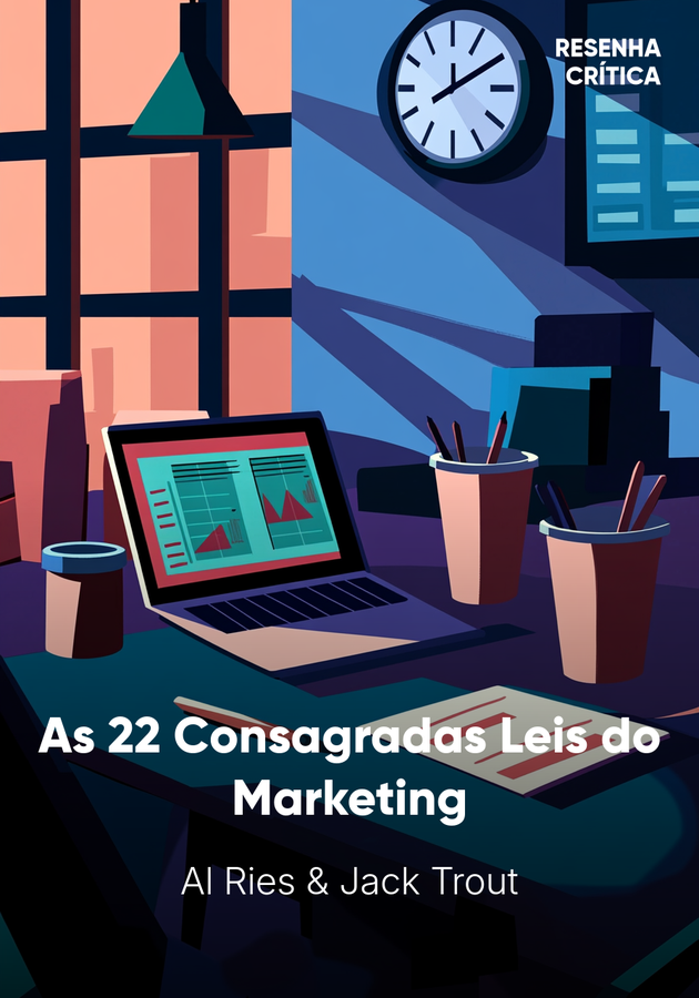 Capa do livro As 22 Consagradas Leis do Marketing, de Al Ries — resumo e resenha crítica no 12min