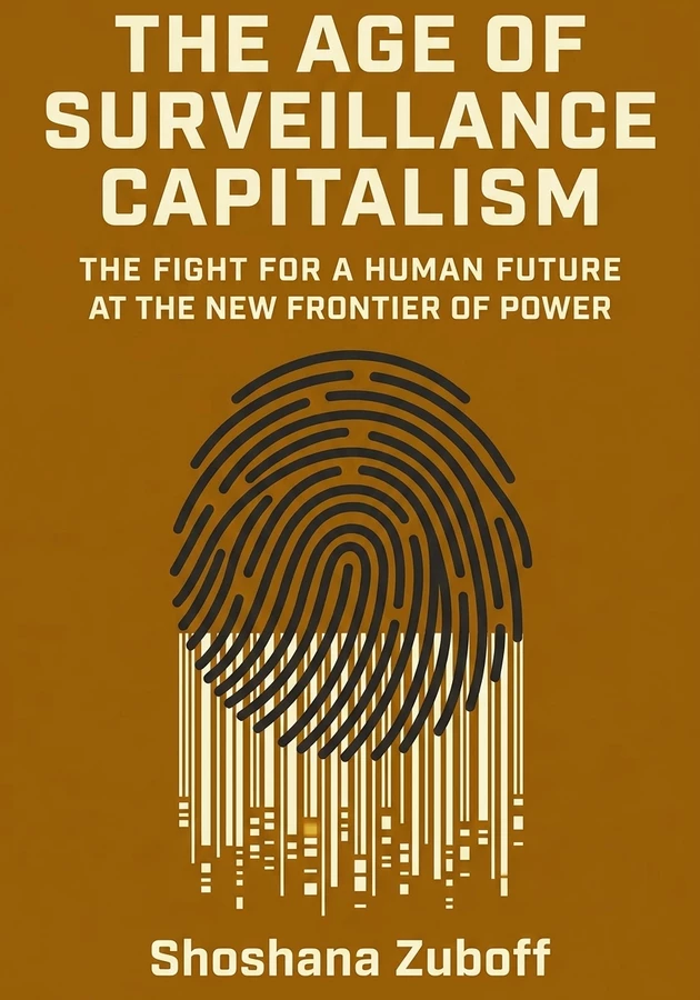 Book cover of The Age of Surveillance Capitalism by Shoshana Zuboff — critical summary review on 12min