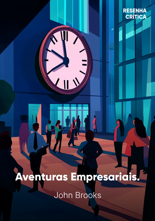 Capa do livro Aventuras Empresariais., de John Brooks — resumo e resenha crítica no 12min