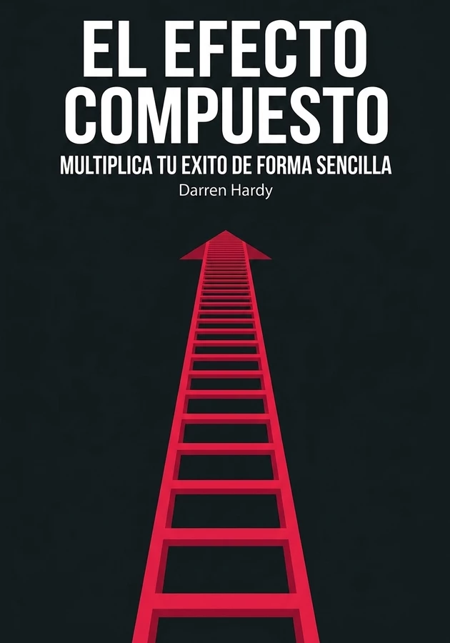 Portada del libro El efecto compuesto, de Darren Hardy — resumen crítico y reseña en 12min