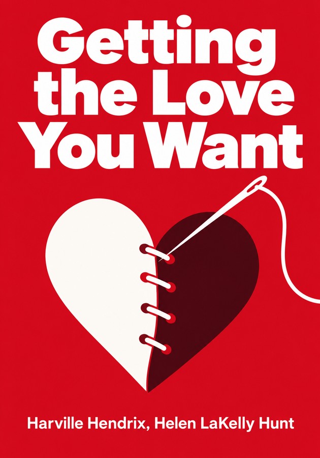 Book cover of Getting the Love You Want by Helen LaKelly Hunt & Harville Hendrix — critical summary review on 12min