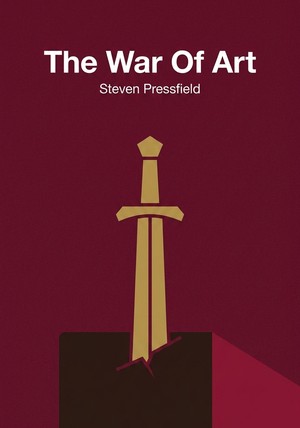 Capa do livro The War Of Art, de Steven Pressfield — resumo e resenha crítica no 12min