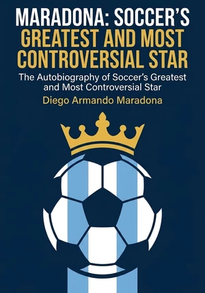 Capa do livro Maradona: soccer's greatest and most controversial star , de Diego Armando Maradona — resumo e resenha crítica no 12min