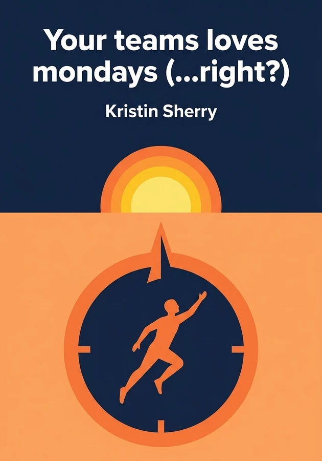 Capa do livro Your teams loves mondays (...right?), de Kristin Sherry — resumo e resenha crítica no 12min