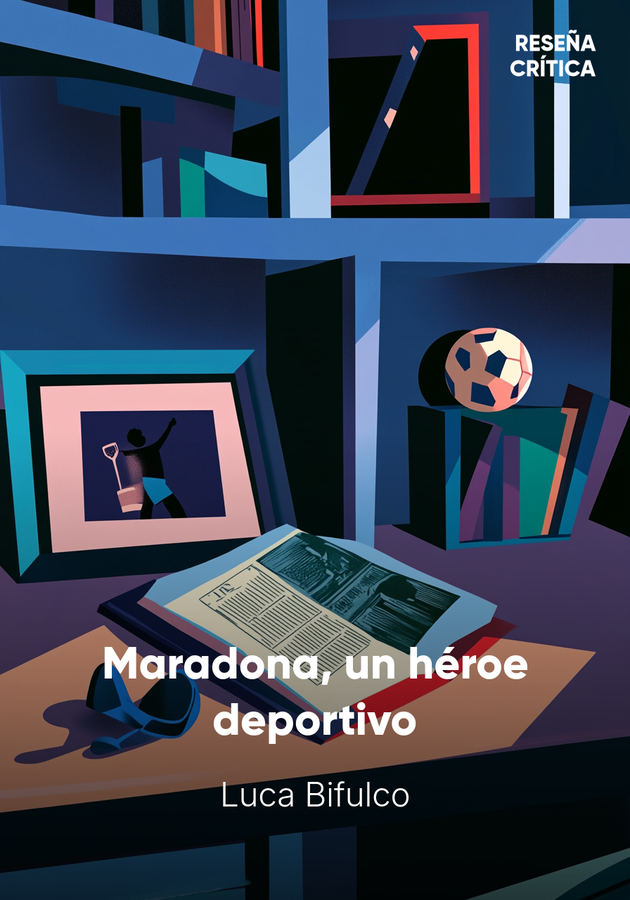 Portada del libro Maradona, un héroe deportivo, de Luca Bifulco — resumen crítico y reseña en 12min