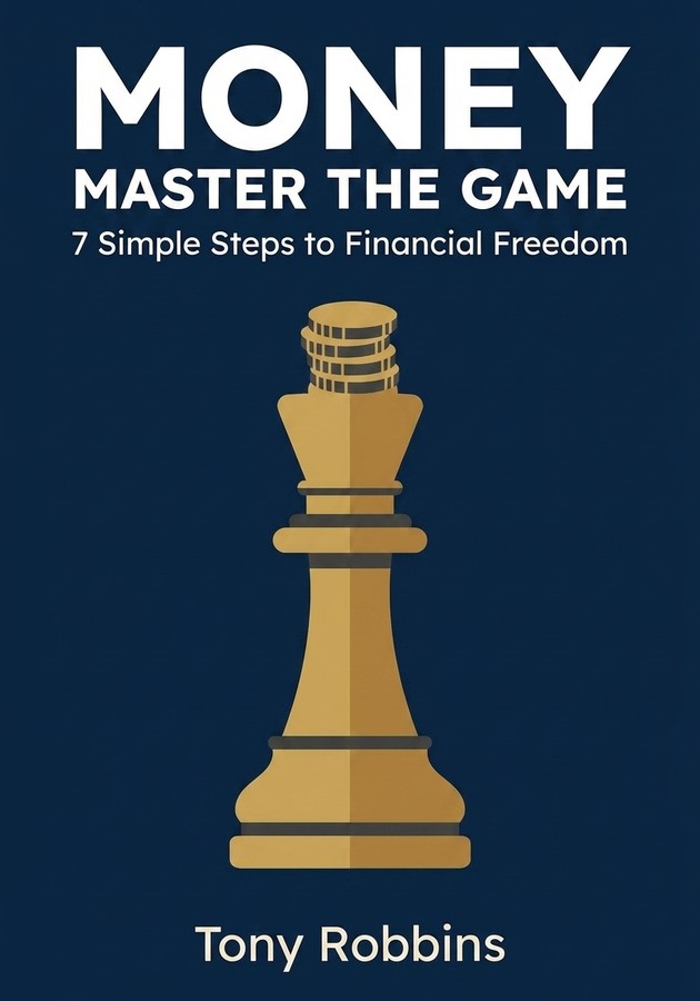 Capa do livro MONEY Master the Game, de Tony Robbins — resumo e resenha crítica no 12min