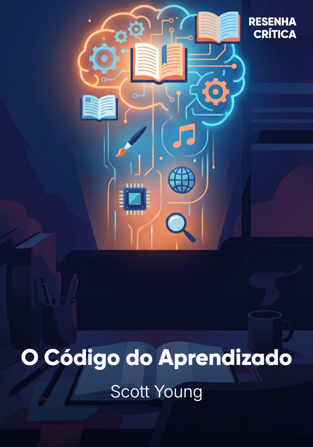 Capa do livro O Código do Aprendizado, de Scott Young — resumo e resenha crítica no 12min