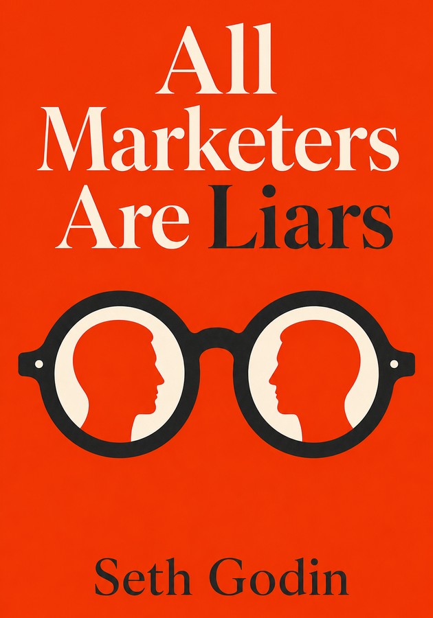 Capa do livro All Marketers Are Liars, de Seth Godin — resumo e resenha crítica no 12min