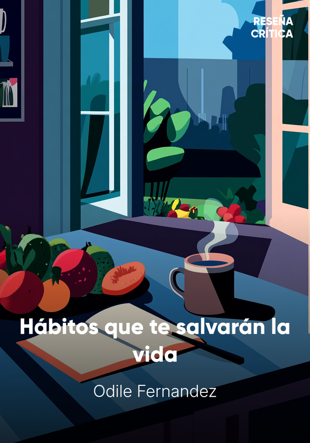 Portada del libro Hábitos que te salvarán la vida, de Odile Fernandez — resumen crítico y reseña en 12min