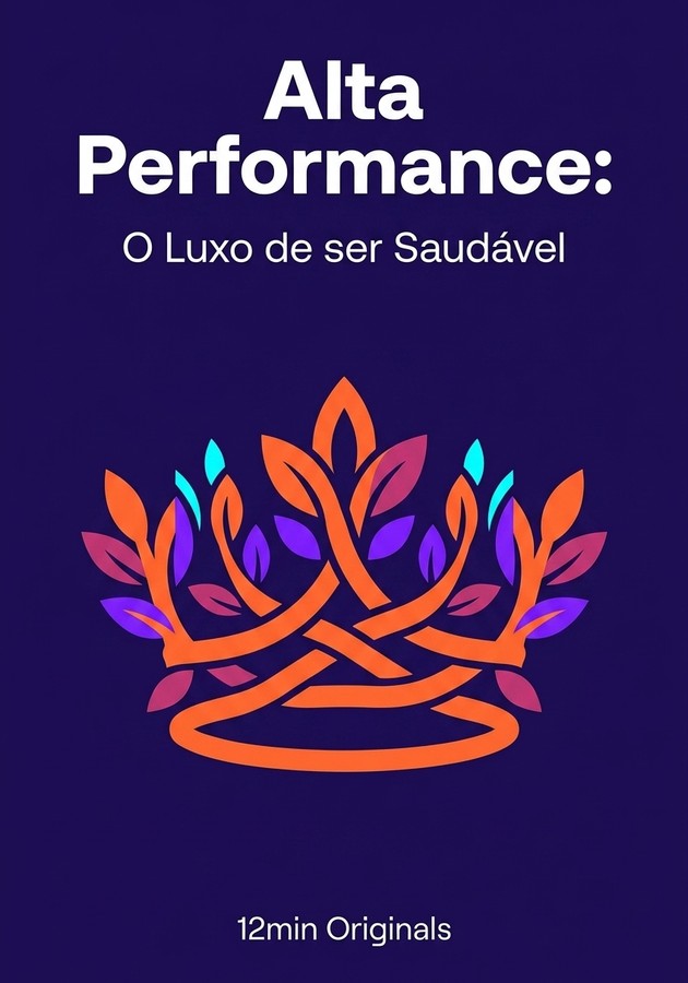 Capa do livro Alta Performance: O Luxo de Ser Saudável , de 12min Originals — resumo e resenha crítica no 12min