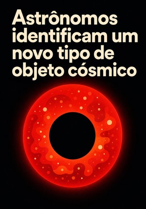 Capa do livro Astrônomos identificam um novo tipo de objeto cósmico, de 12min Originals — resumo e resenha crítica no 12min