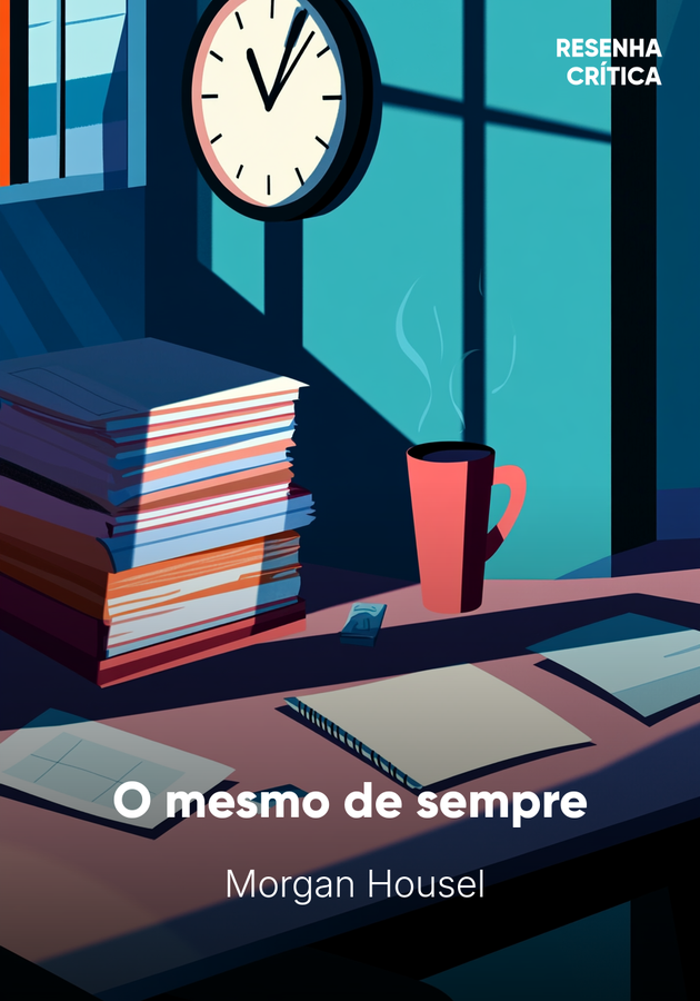 Capa do livro O mesmo de sempre, de Morgan Housel — resumo e resenha crítica no 12min