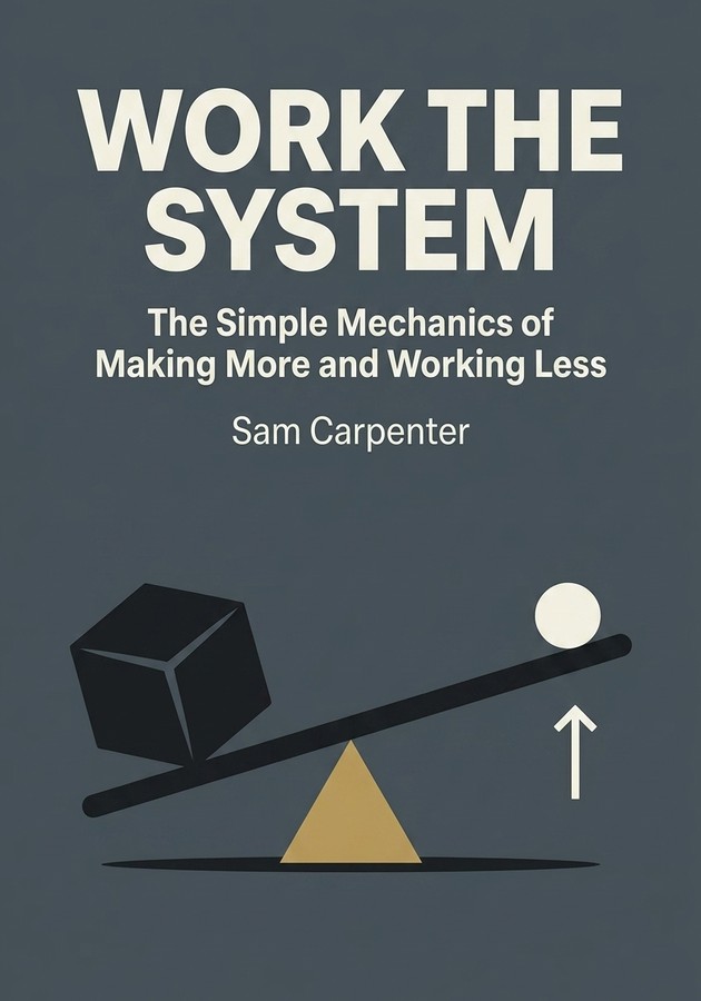 Capa do livro Work the System, de Sam Carpenter — resumo e resenha crítica no 12min