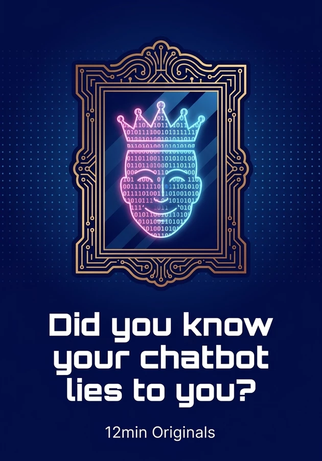 Book cover of Did you know your chatbot lies to you? by 12min Originals — critical summary review on 12min