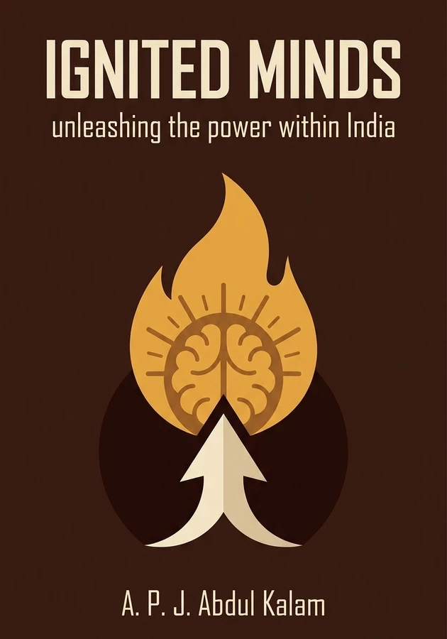 Book cover of Ignited Minds by A. P. J. Abdul Kalam — critical summary review on 12min