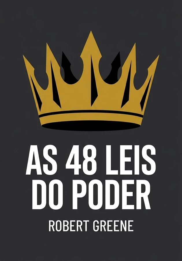 Capa do livro As 48 Leis do Poder, de Robert Greene — resumo e resenha crítica no 12min