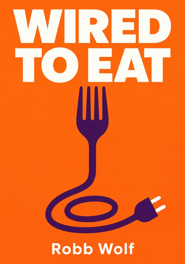 Book cover of Wired to Eat by Robb Wolf — critical summary review on 12min