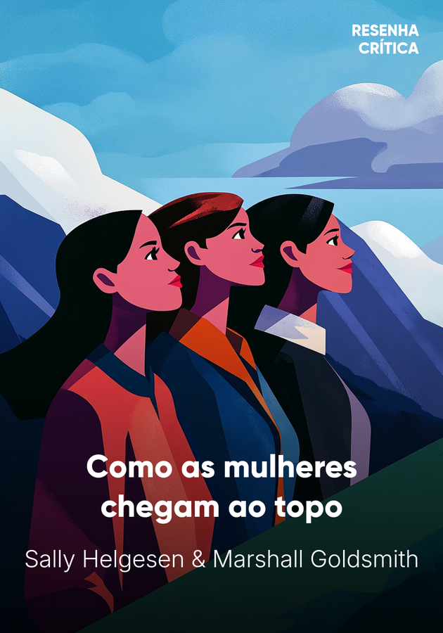 Capa do livro Como as mulheres chegam ao topo, de Sally Helgesen & Marshall Goldsmith — resumo e resenha crítica no 12min