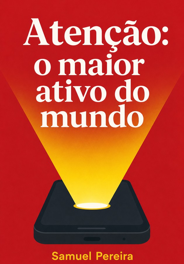 Capa do livro Atenção: o maior ativo do mundo, de Samuel Pereira — resumo e resenha crítica no 12min