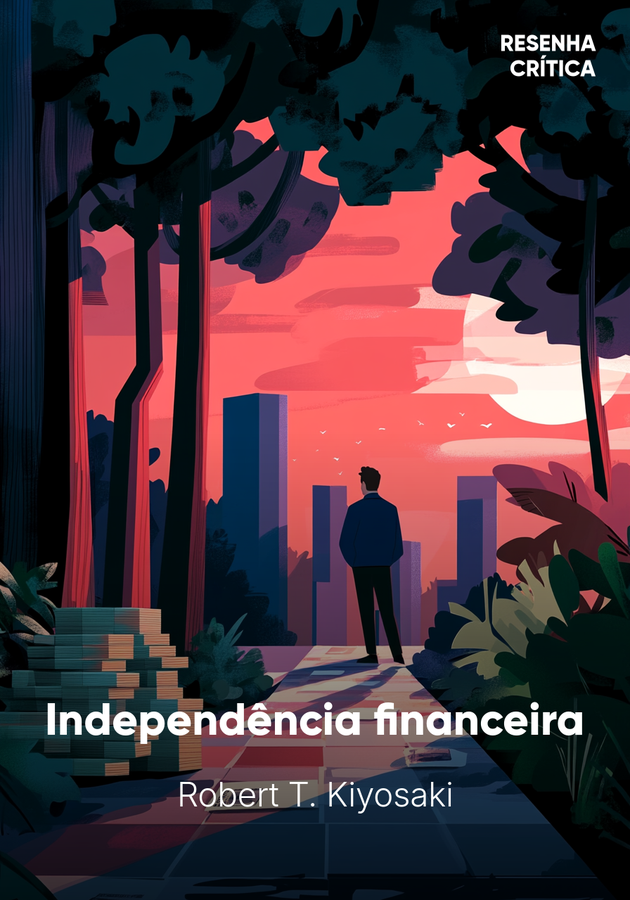 Capa do livro Independência financeira, de Robert T. Kiyosaki — resumo e resenha crítica no 12min