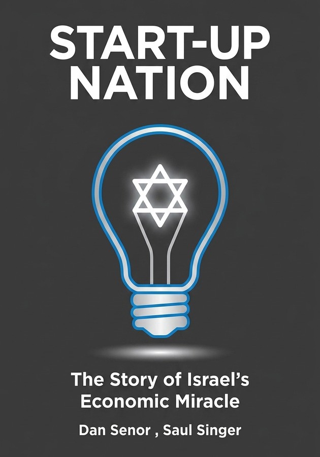 Book cover of Start-Up Nation by Dan Senor  & Saul Singer — critical summary review on 12min