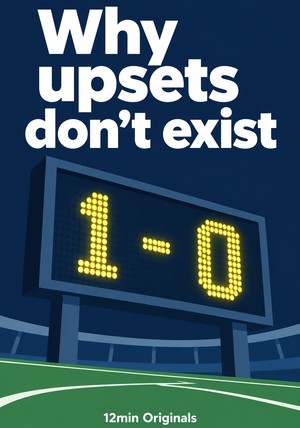 Book cover of Why upsets don't exist by 12min Originals — critical summary review on 12min