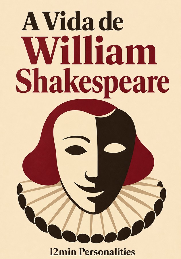 Capa do livro A Vida de William Shakespeare, de 12min Personalities — resumo e resenha crítica no 12min