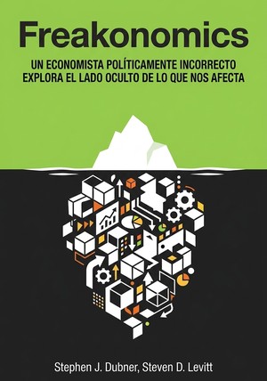 Portada del libro Freakonomics, de Stephen J. Dubner & Steven D. Levitt — resumen crítico y reseña en 12min