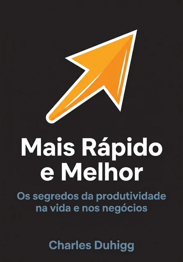 Capa do livro Mais Rápido e Melhor, de Charles Duhigg — resumo e resenha crítica no 12min