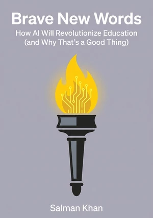 Portada del libro Brave New Words, de Salman Khan — resumen crítico y reseña en 12min