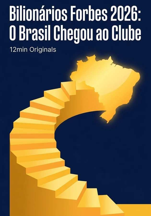 Capa do livro Bilionários Forbes 2026: O Brasil Chegou ao Clube, de 12min Originals — resumo e resenha crítica no 12min