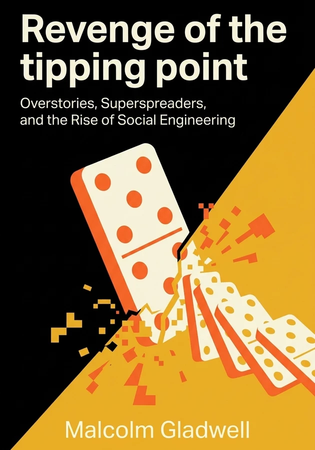 Capa do livro Revenge of the tipping point, de Malcolm Gladwell — resumo e resenha crítica no 12min