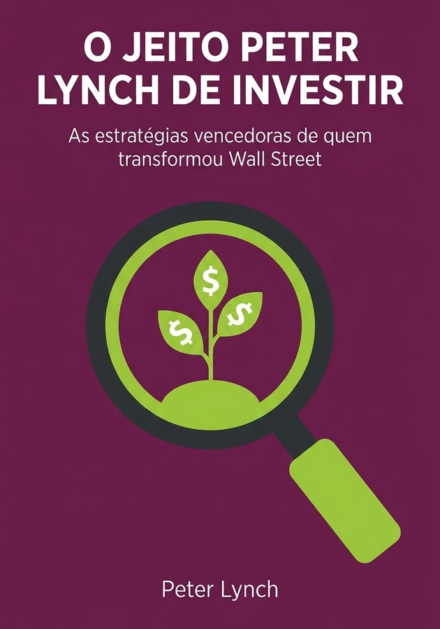 Capa do livro O jeito Peter Lynch de investir, de Peter Lynch — resumo e resenha crítica no 12min