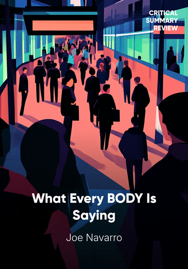 Book cover of What Every BODY Is Saying by Joe Navarro — critical summary review on 12min