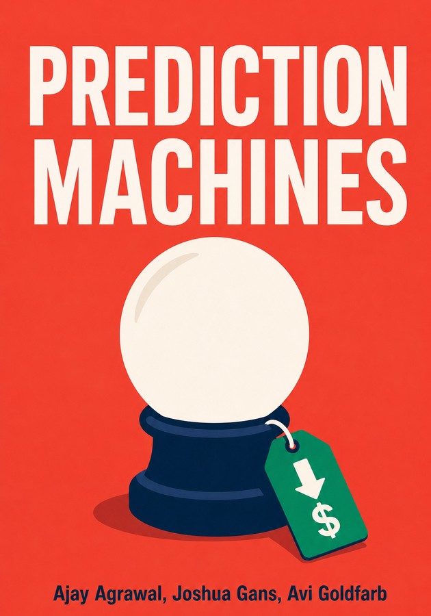 Capa do livro Prediction Machines, de Joshua Gans — resumo e resenha crítica no 12min