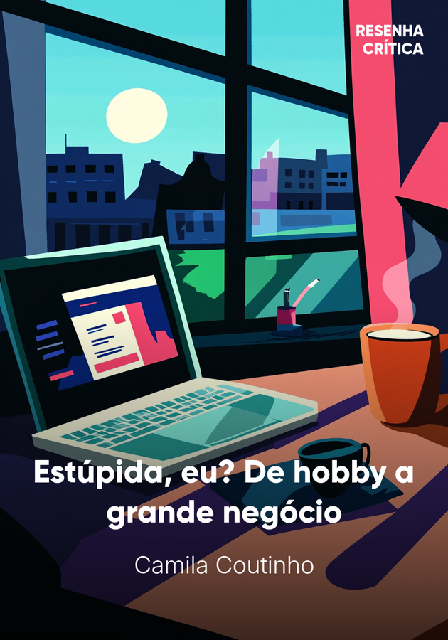 Capa do livro Estúpida, eu? De hobby a grande negócio, de Camila Coutinho — resumo e resenha crítica no 12min