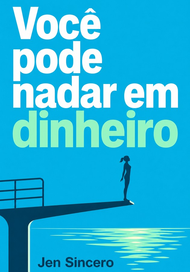 Capa do livro Você pode nadar em dinheiro, de Jen Sincero — resumo e resenha crítica no 12min