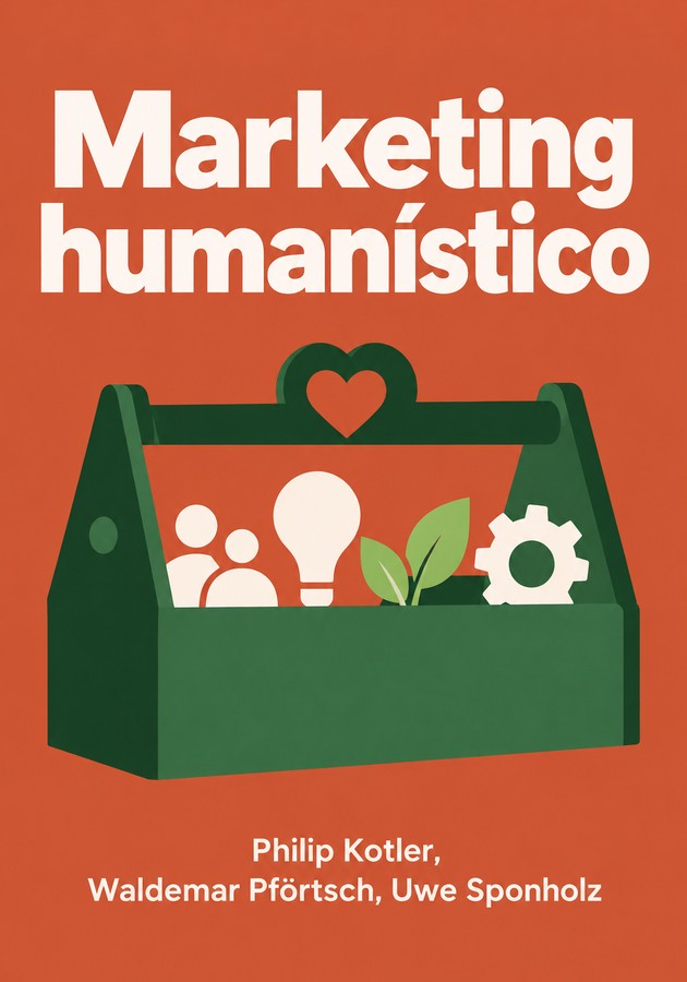 Portada del libro Marketing humanístico, de Waldemar Pförtsch — resumen crítico y reseña en 12min