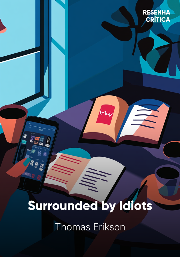 Capa do livro Surrounded by Idiots, de Thomas Erikson — resumo e resenha crítica no 12min