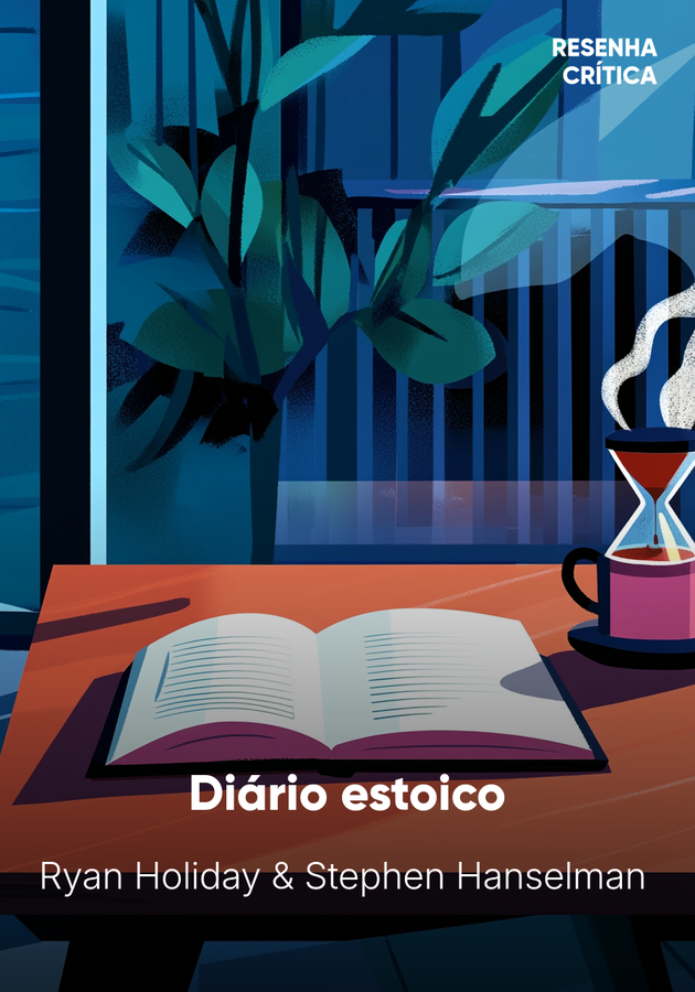 Capa do livro Diário estoico, de Stephen Hanselman & Ryan Holiday — resumo e resenha crítica no 12min