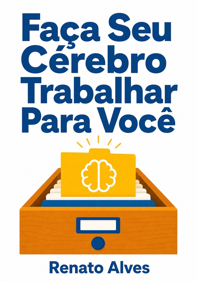 Capa do livro Faça Seu Cérebro Trabalhar Para Você, de Renato Alves  — resumo e resenha crítica no 12min