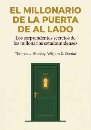 Portada del libro El millonario de la puerta de al lado, de Thomas J. Stanley & William D. Danko — resumen crítico y reseña en 12min