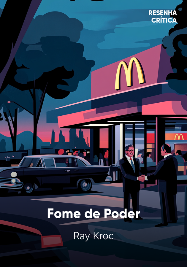 Capa do livro Fome de Poder, de Ray Kroc — resumo e resenha crítica no 12min