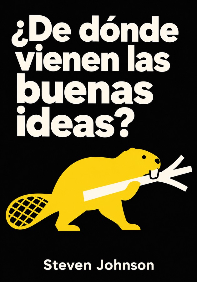 Portada del libro ¿De dónde vienen las buenas ideas?, de Steven Johnson — resumen crítico y reseña en 12min