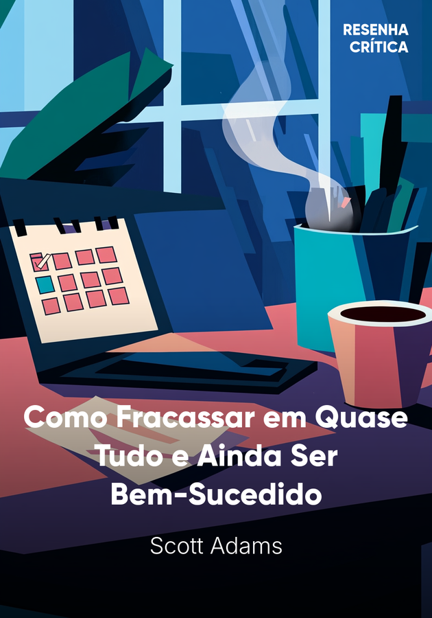 Capa do livro Como Fracassar em Quase Tudo e Ainda Ser Bem-Sucedido, de Scott Adams — resumo e resenha crítica no 12min